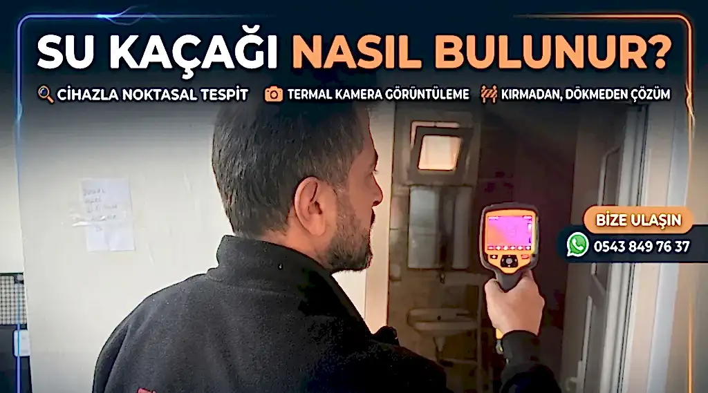 Su Kaçağı Nasıl Bulunur?