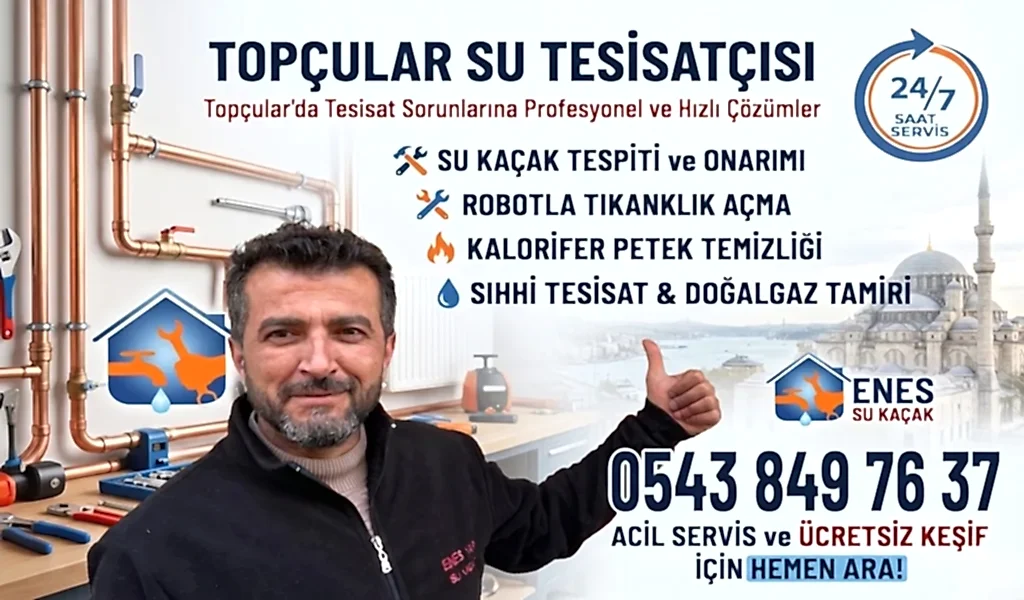 Topçular Su Tesisatçısı